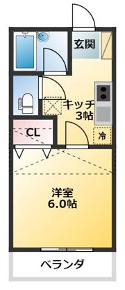 メゾン・ド・マロンの間取り画像