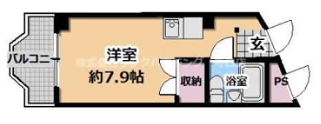 東邦ハイツの間取り画像