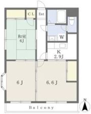 今井マンションの間取り画像