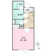 アトリオフラッツ三軒茶屋Northの間取り画像