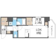 コンフォリア・リヴ新梅田の間取り画像