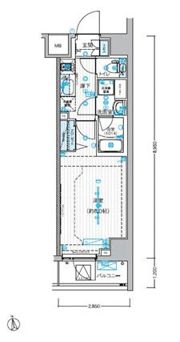 MAXIV西川口DUEの間取り画像