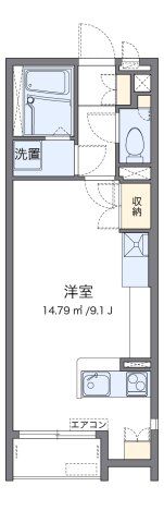 レオネクストなかたの間取り画像