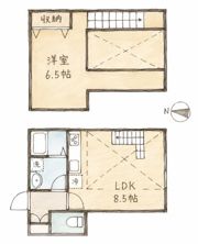 フォンターナBの間取り画像