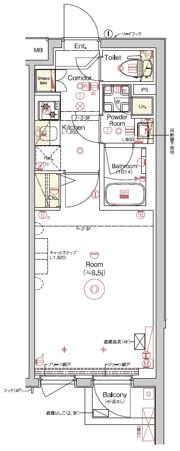INUNEKO HILLS ROKUGODOTEの間取り画像