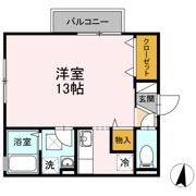 リビングタウン豊成 A棟の間取り画像