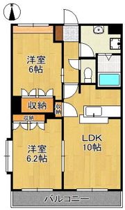 エクセルメゾンの間取り画像