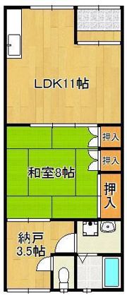 下境新中泉団地の間取り画像