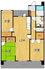 サンライフ企救丘駅前 908号室の間取り画像