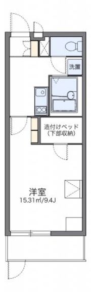 レオパレスビューテラス草内の間取り画像