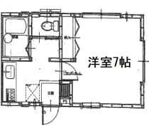 力登美鶴荘の間取り画像