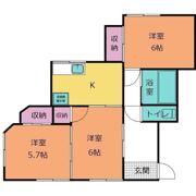 高杉アパートの間取り画像