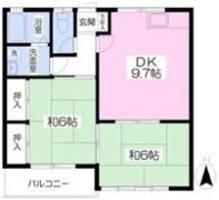 ビューパレス中里の間取り画像