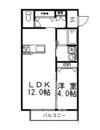 アルカ・ソラーレⅢの間取り画像