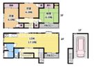 南野2丁目借家の間取り画像