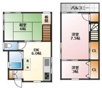 ラテール紺屋町戸建の間取り画像