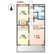 ガーデニングヒルズ五条の間取り画像