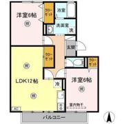 アーバンツインピア湊の間取り画像