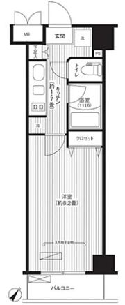 ステラメゾン荻窪の間取り画像