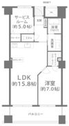 コア本町の間取り画像
