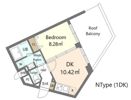 Alivis新江古田の間取り画像