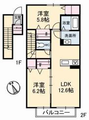 ラーガハウス茶屋町の間取り画像