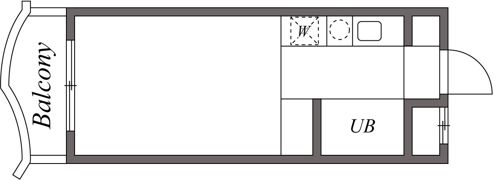 ユーコート代田橋の間取り画像