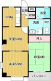 プリスティーヌの間取り画像