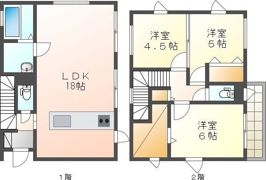フォルトューナ猫洞通A棟の間取り画像