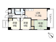Casa参番館の間取り画像