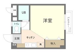 レインボーコートの間取り画像