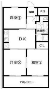 パークロッジの間取り画像