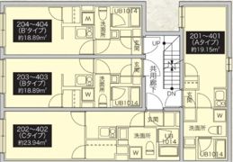 プティレスト南常盤台の間取り画像