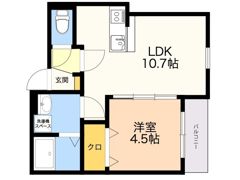 Live Land石丸の間取り画像