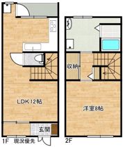 メゾンタートルの間取り画像