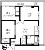 マンションフェニックスの間取り画像