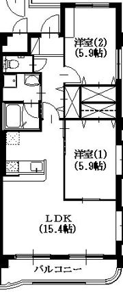 セントフィールドの間取り画像