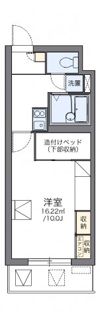 レオパレスパルコートEの間取り画像