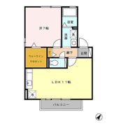 神立の杜 Cの間取り画像
