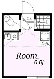 オアシス戸部Aの間取り画像
