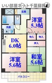 ミドルロード壱番館の間取り画像