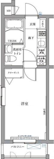 エスパシオ西高島平の間取り画像