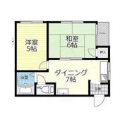 レジデンス三津屋の間取り画像