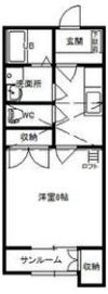 代栄パレスNo.26の間取り画像