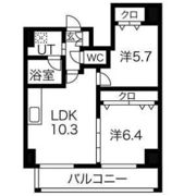 パークヒルズ東三国Visionの間取り画像
