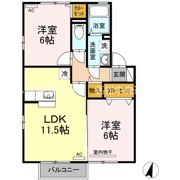 セジュール三条 C棟の間取り画像
