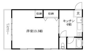 APART-MENTセイケの間取り画像