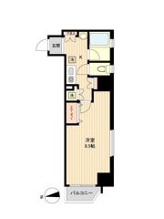 ラクラス新御徒町の間取り画像