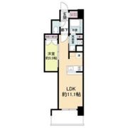 リビオメゾン新大阪の間取り画像