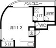 Chez soi(シェソワ)観月の間取り画像